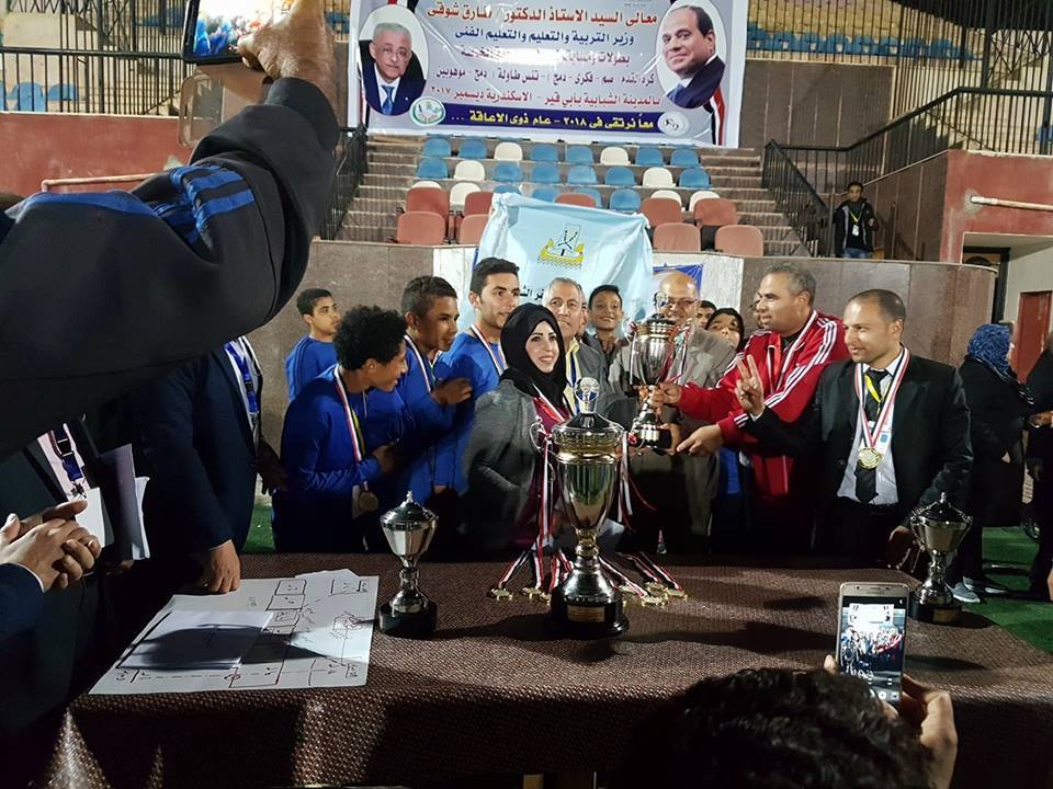 بالصور.. فوز طلاب كفر الشيخ للدمج والموهوبين بكأس الجمهورية للكرة الخماسية