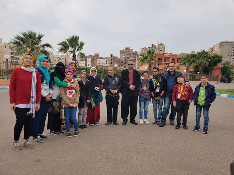 التعليم تستقبل طلاب التربية الفكرية والموهوبين المشاركين فى بطولة الجمهورية لكرة القدم الخماسية و تنس الطاولة