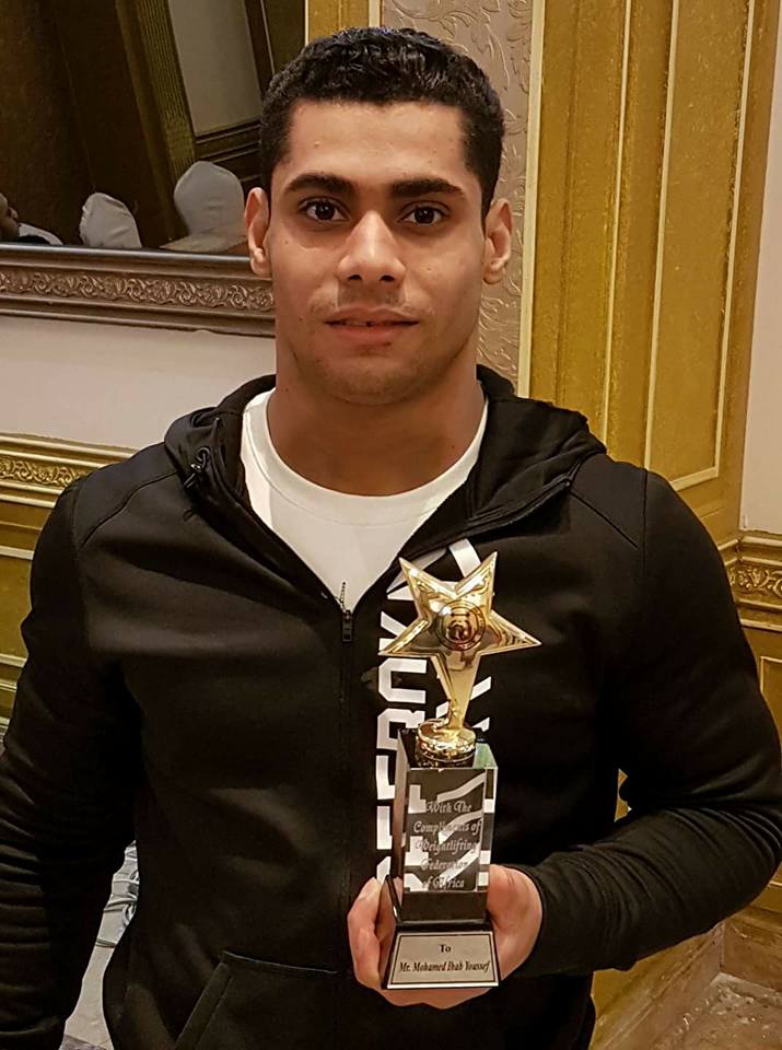 محمد إيهاب.. البطل الأولمبي يفوز بجائزة أفضل رباع عربي لعام 2017