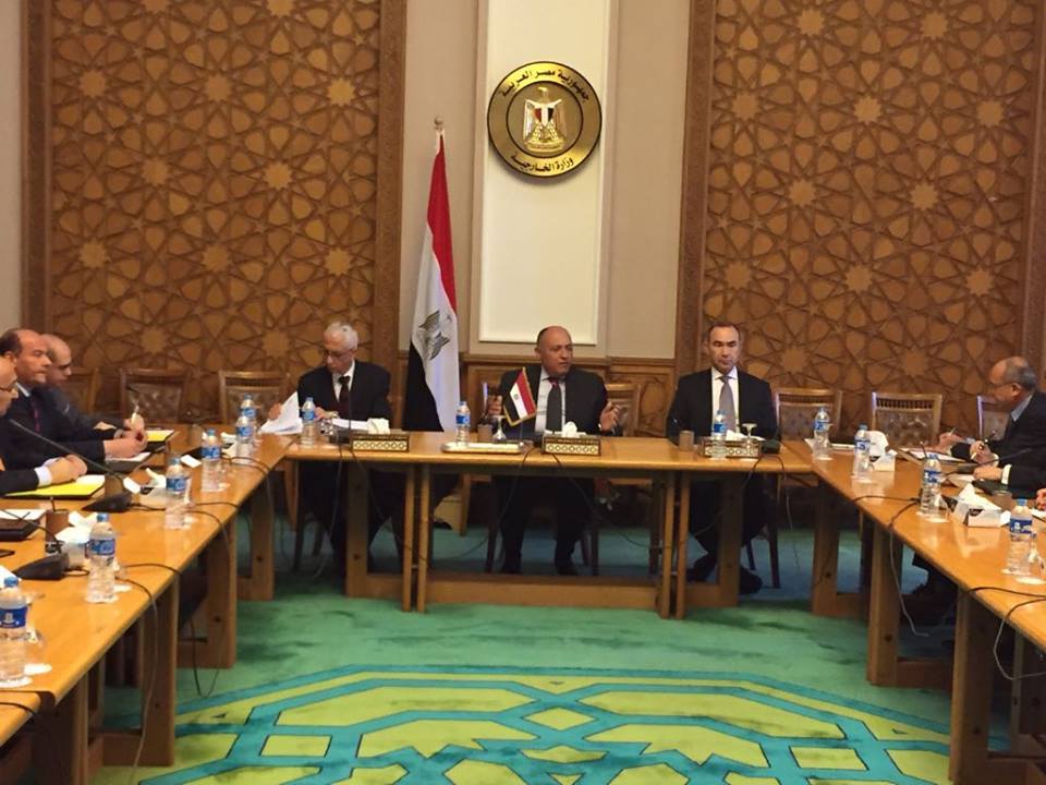 وزير الخارجية يرأس اجتماع مجلس إدارة الوكالة المصرية للشراكة من أجل التنمية