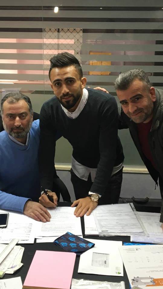 أهلي الخليل يضم اللاعب أحمد ماهر