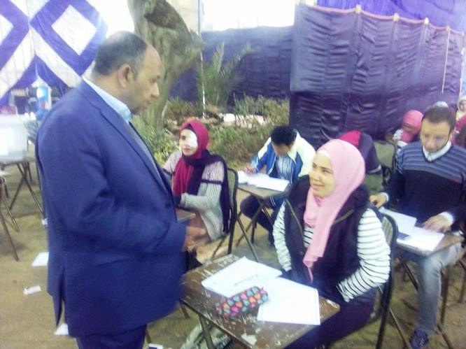 هدوء بلجان الامتحانات بجامعة عين شمس 