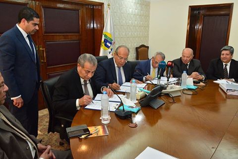 توقيع برتوكول تعاون بين وزارة الإدارة المحلية ووزارة التموين