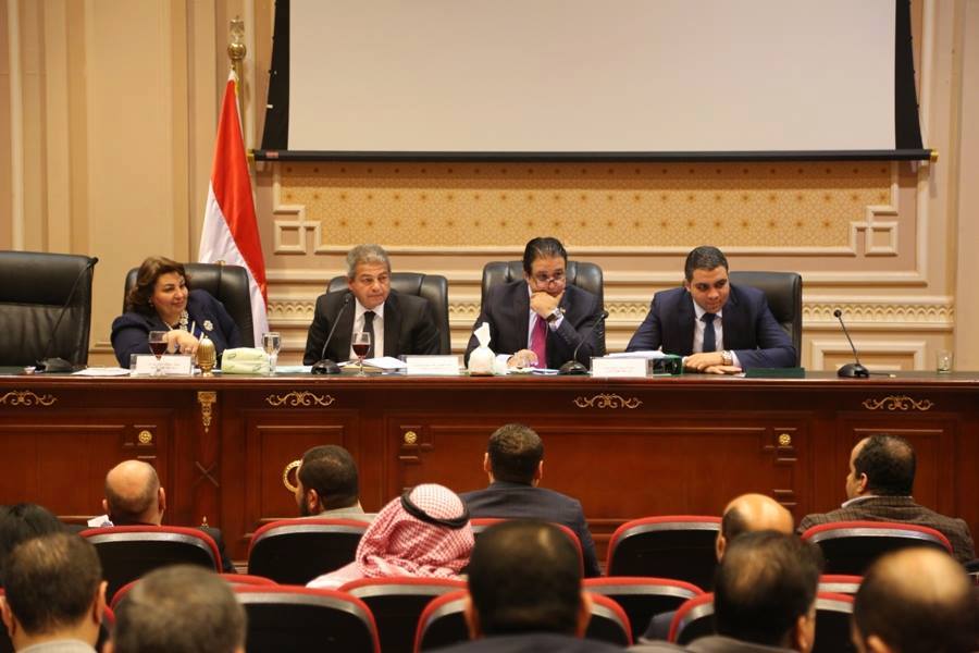 وزير الشباب يشهد اجتماع لجنة حقوق الإنسان بمجلس النواب