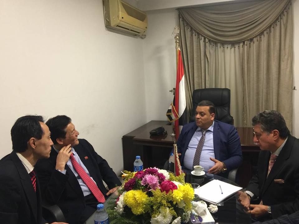السفير الكوري يعلن دعم بلاده المطلق للرئيس السيسي في حربه ضد الارهاب