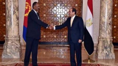 زيارة عاجلة لـ رئيس إرتيريا للقاهرة