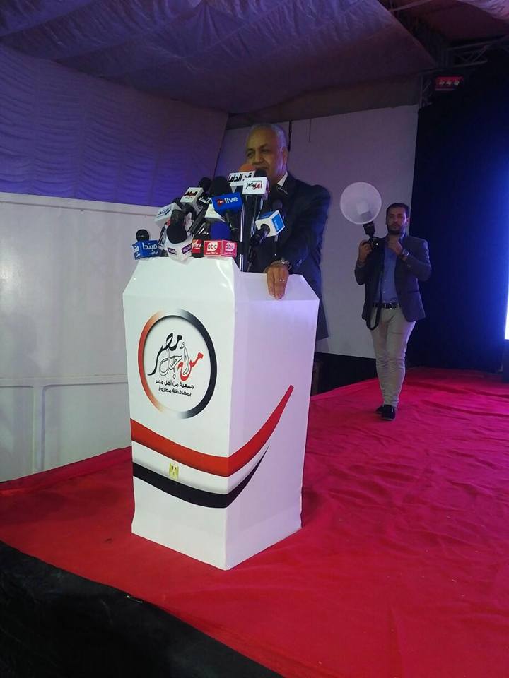 بكري: ليس أمامنا خيار سوي انتخاب السيسي لاستكمال مشروعه الوطني 