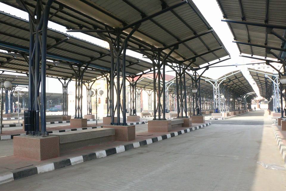 تشغيل تجريبى لموقف السلام الحضارى وافتتاحه قريباَ