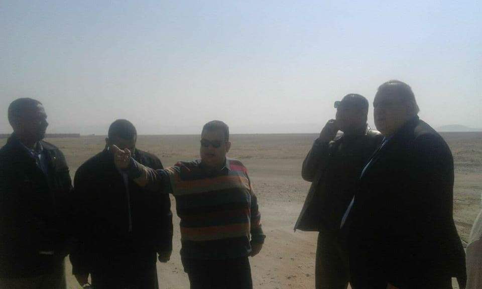 معاينة لمنطقة الحرفيين بفرشوط ودراسة جدوي ودراسة كل مايخدم المدينة