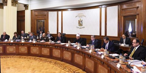 مجلس الوزراء يهنئى السيسى والشعب المصرى بذكرى ثورة 25 يناير