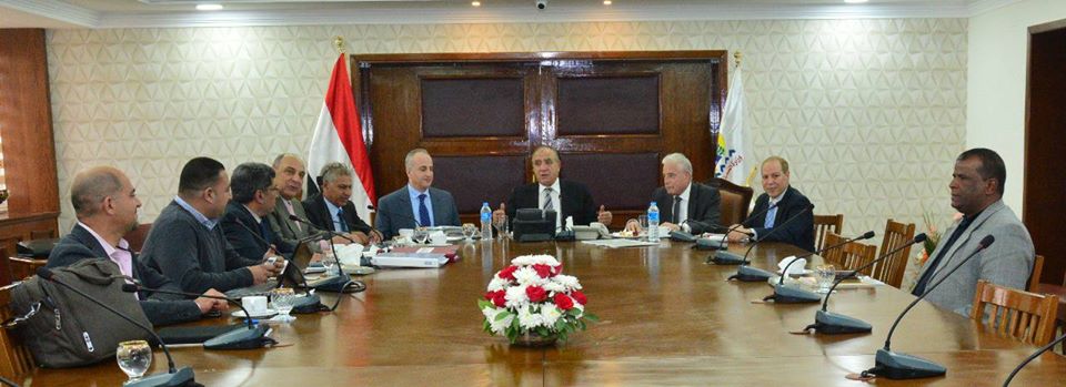 وزير التنميه المحليه يستقبل محافظ جنوب سيناء