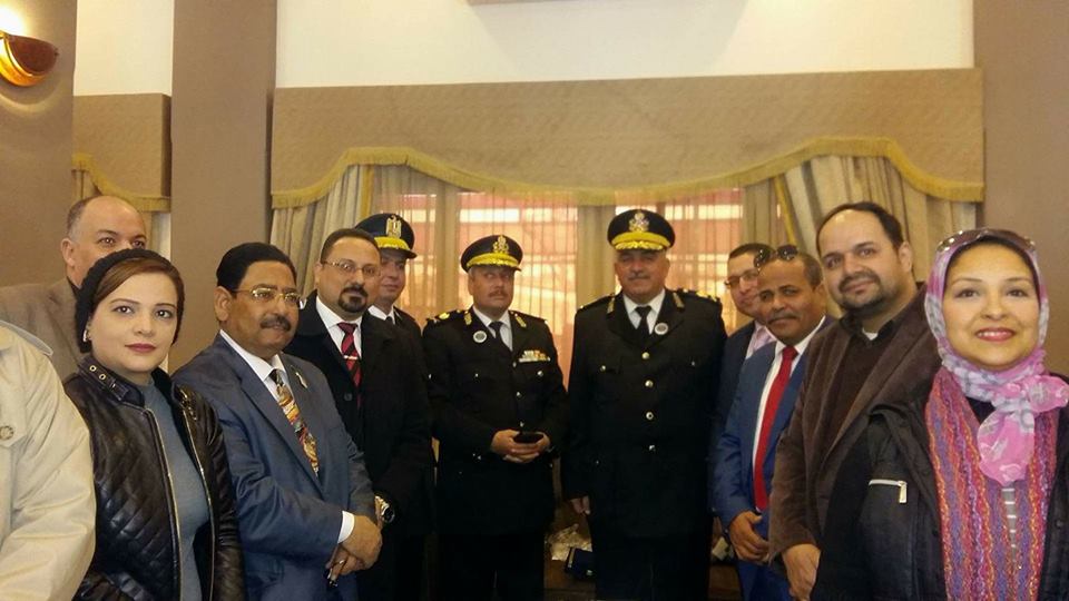 القادة  للعلوم الادارية تكرم رموز الشرطة فى عيدها الـ 66