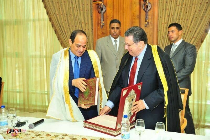 الربان صميدة : قومى القبائل العربية والمصرية يواصل دعمه للسيسى فى انتخابات الرئاسة