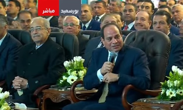 السيسي يتعهد بالحفاظ على أمن مصر طالما كان حيا