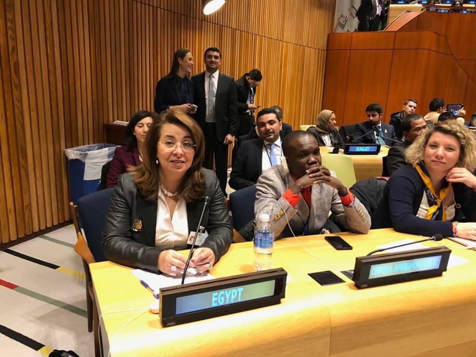 غادة والي : تأهيل الشباب المصري لإشراكهم في القيادة وصنع القرار والجهود الانمائية