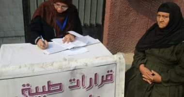 مديرية الصحة ببنى سويف تنظم قافلة علاجية بقرية النواميس بمركز الواسطى