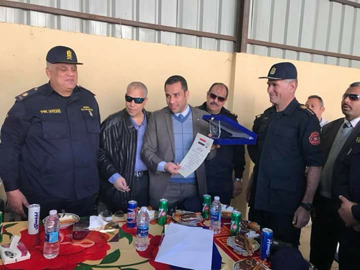 إفتتاح أول نقطة إطفاء في  حى المرج