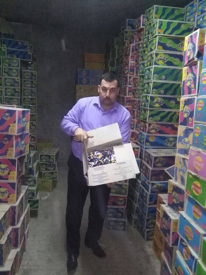 ضبط 660 قطعة مواد غذائية غير صالحة للاستخدام الادمى 