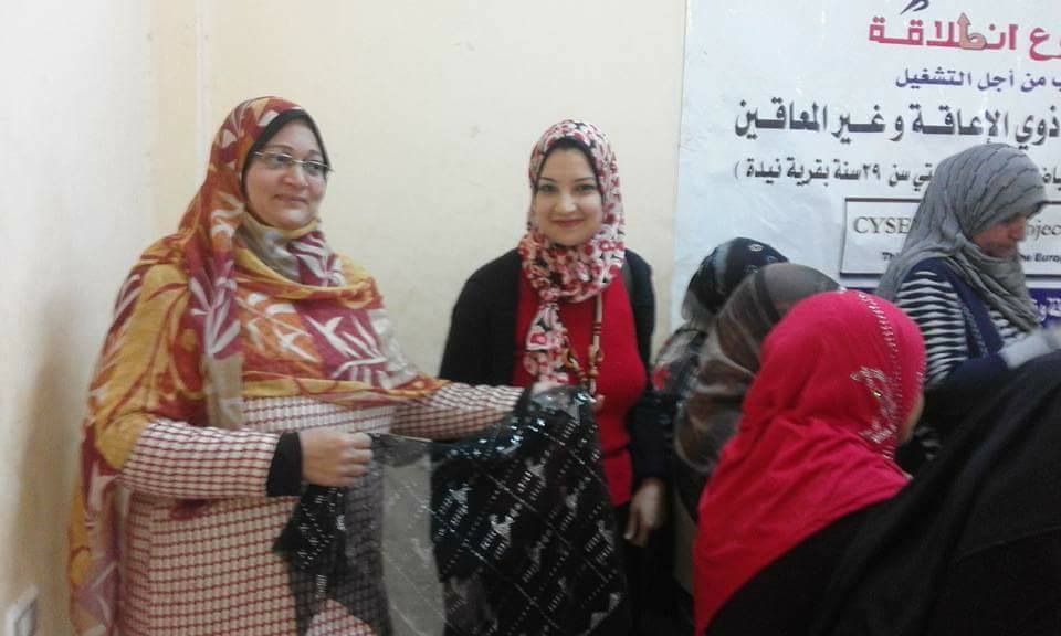 استمرار فعاليات ورشة التطريز بالتلى بقرية نيدة لثقافة سوهاج