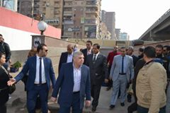 محافظ الغربية يقوم بجولة داخل مدينة المحلة الكبرى