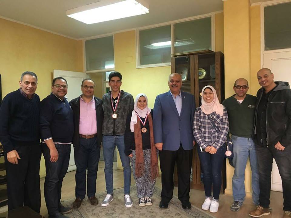 الاتحاد المصرى للرماية يكرم أبطال المركز الثالث ببطولة هولندا الدولية