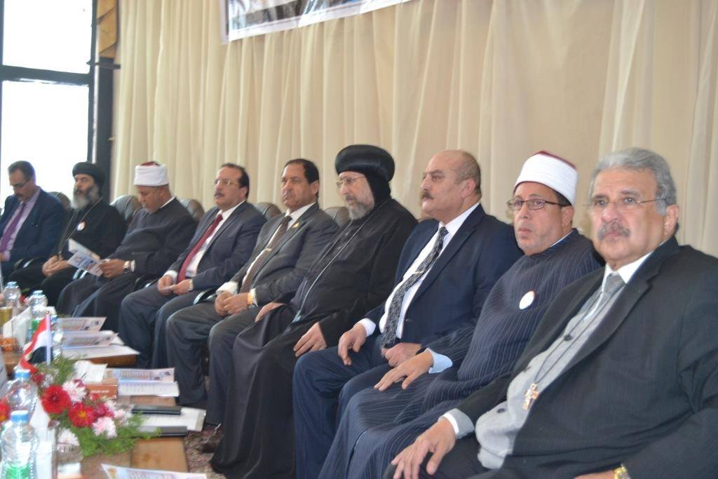احتفالية بيت العائلة المصرية بالمحلة ” معاً نبني مصر ” بمشاركة الأزهر والكنيسة