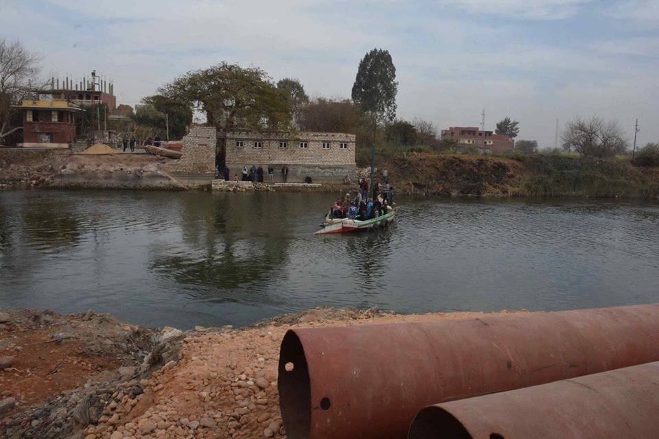 محافظ المنيا، يتفقد أعمال إحلال وتجديد كوبري المحرص بمركز ملوي