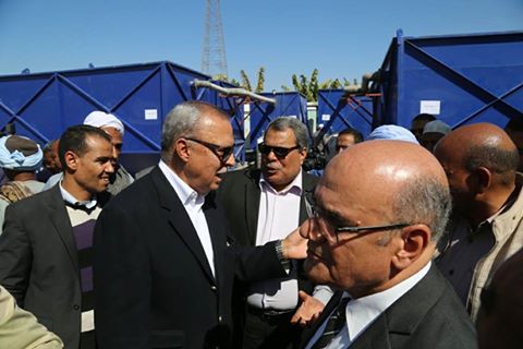 محافظ قنا يستقبل اللواء شريف سيف الدين
