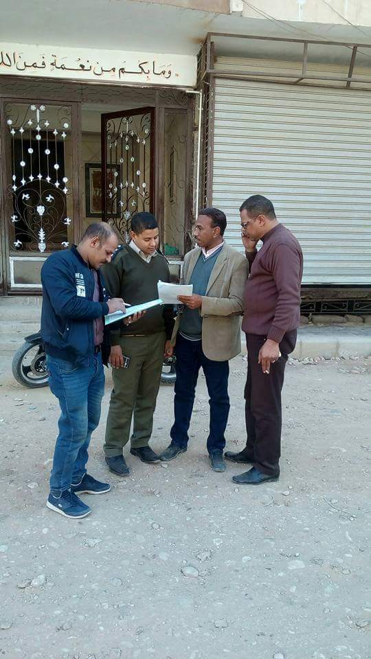 عبد المنعم : تنفيذ 14  قرار إزالة لمبانى مخالفة  و7 قرارات إخلاء ادارى بنطاق حى شرق مدينة سوهاج