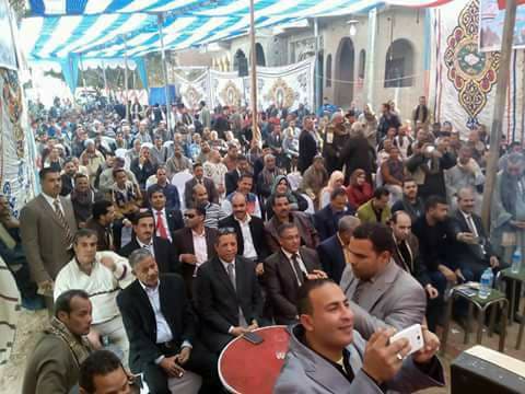 شباب مجريس بصدفا تعقد مؤتمر شعبي لتآييد الرئيس
