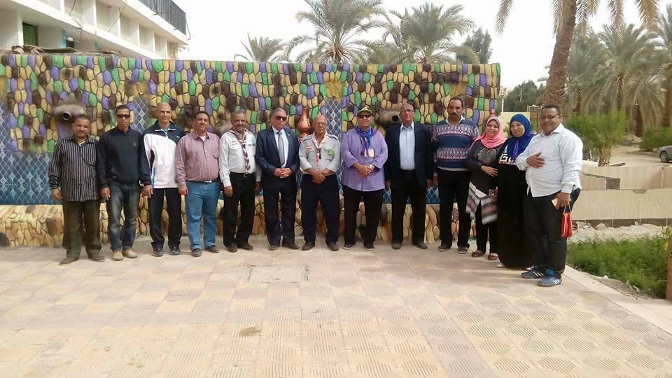 بالصور .. فعاليات معسكر اليوم الكامل لأشبال وكشافة تعليم الخارجة