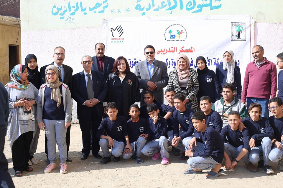 الصحة :3400 طفل استفادوا من مبادرة ”” بيئة مدرسية أمنة” بالفيوم