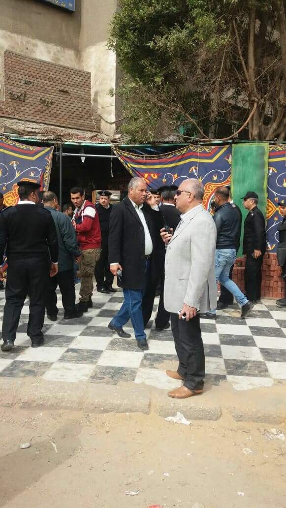بالصور : رئيس حي الهرم يشن حملة مكبرة بفيصل