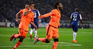 تألق وتسجيل محمد صلاح يهدي الفوز الي ليفربول بخماسية فى دورى أبطال أوروبا
