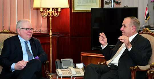 ” الجندي ” يستقبل ” باتريك جيرارد ” مدير المدرسة الوطنية للإدارة في فرنسا(ENA)