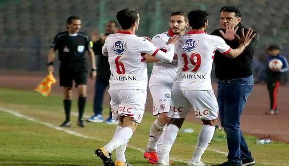 الزمالك يواصل عروضه القوية أمام بتروجيت ويفوز بثلاثية