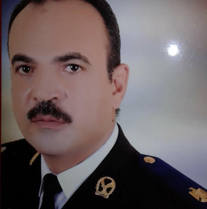 تهنئة بعيد ميلاد الرائد عماد حمدى بمركز شرطة بسيون