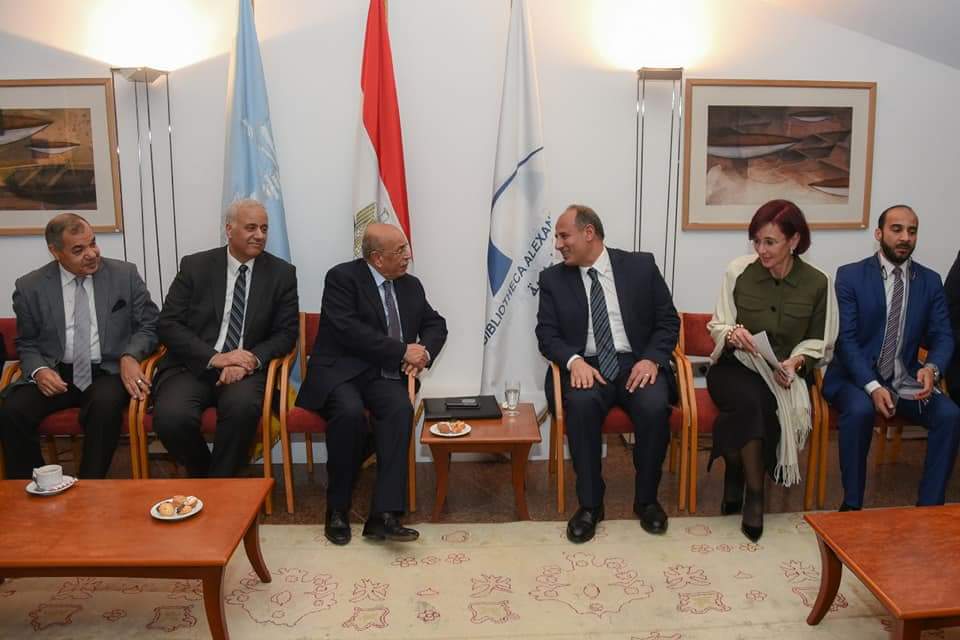 محافظ الإسكندرية يحضر محاضرة «القدس بين الشرعية الدولية والتسوية السياسية»