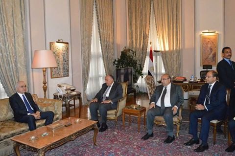 وزير الخارجية يستقبل وزير اقتصاد أذربيجان في إطار اجتماعات اللجنة المُشتركة