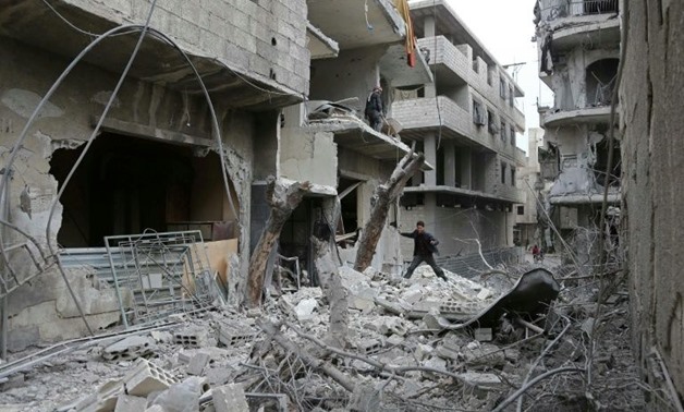 توالي الضربات الجوية في الغوطة الشرقية في سوريا مع تراجع العالم