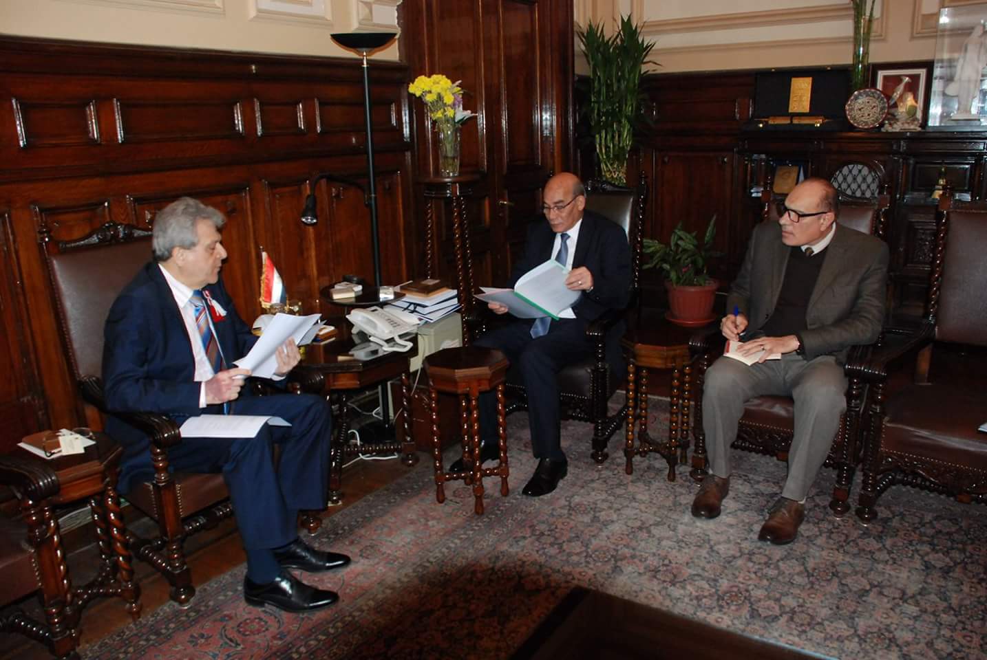 ”البنا” تشجيع الإستثمار الزراعي و التعاون الزراعي بين بلغاريا ومصر