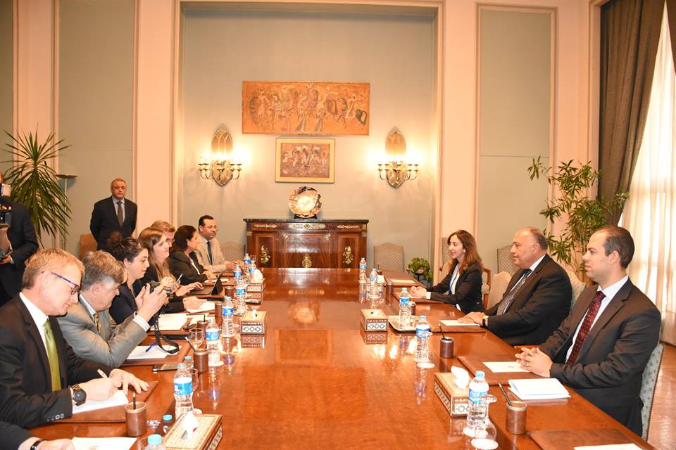 وزير الخارجية يلتقي وفدا صحفيا من ممثلي كبريات الصحف النمساوية