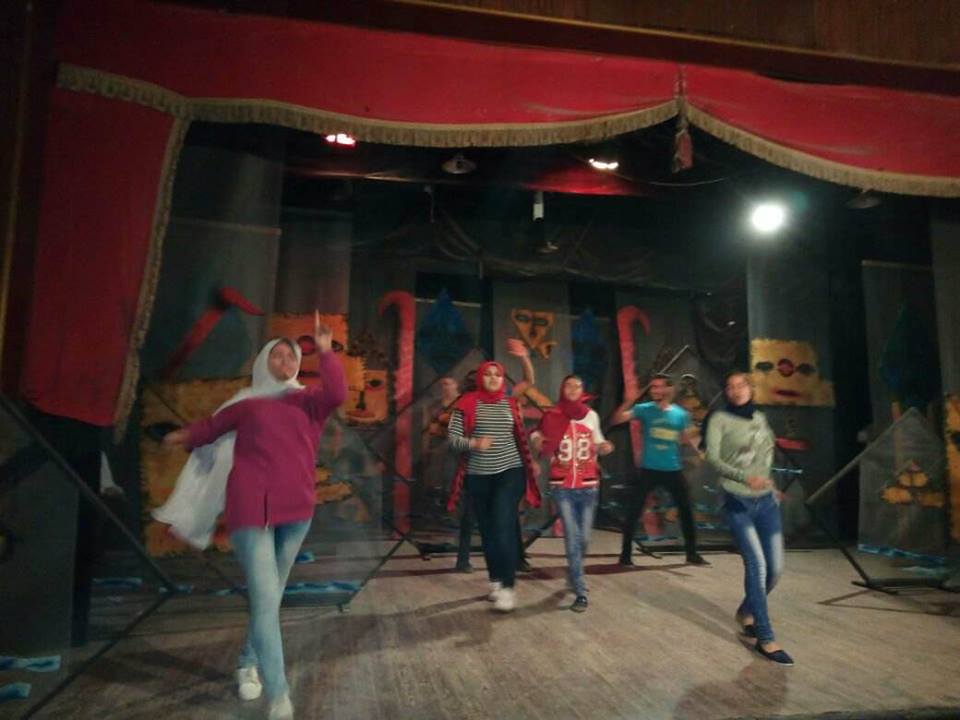 عرض ” حزام ناسف ” لفرقة ثقافة زفتى المسرحية