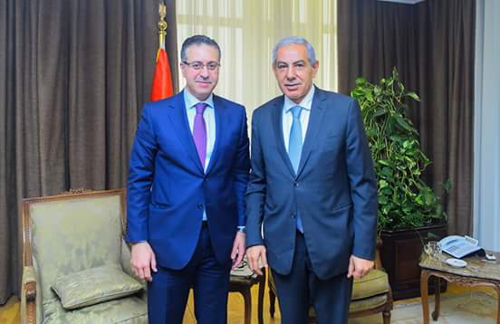 وزير التجارة والصناعة يستعرض مع نظيره الأردنى مستقبل التعاون التجارى والإستثمارى بين مصر والأردن