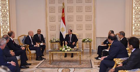 السيسى يستقبل الرئيس التنفيذي لشركة ”جنرال إلكتريك” العالمية