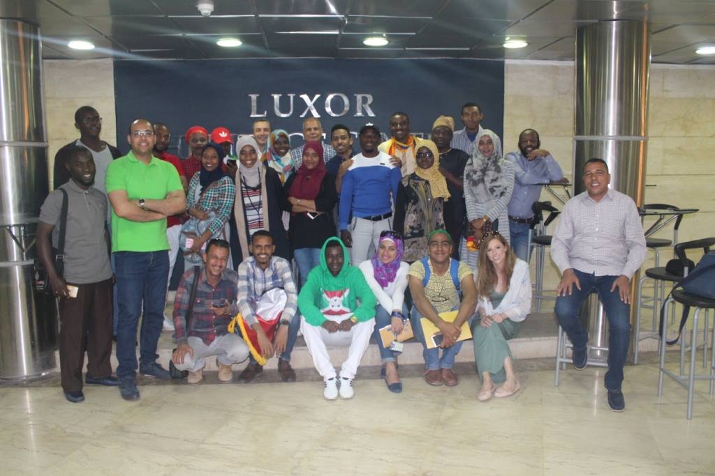 شباب حوض النيل ووسط وغرب افريقيا يشهدون فيلم ”بزوغ بوركينابى” بالأقصر