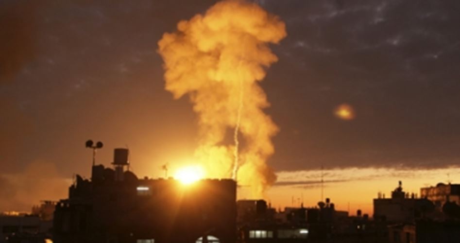 طائرات الاحتلال تنفذ 13 غارة صهيونية على قطاع غزة
