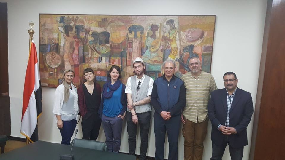 وزارة الشباب والرياضة تستقبل وفد شباب الصحفيين الألمان