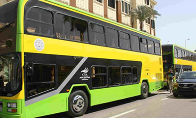 أول دفعة من الحافلات ذات الطابقين تعمل في شوارع القاهرة