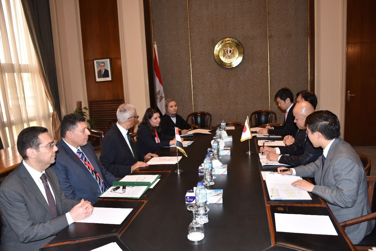 نائب وزير الخارجية يستقبل نائب الوزير البرلماني للشئون الخارجية الياباني